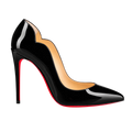 Blair Sculpted Heels - Black