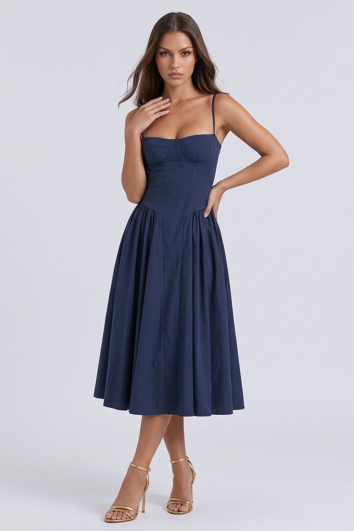 Abito da Sera Blu Navy