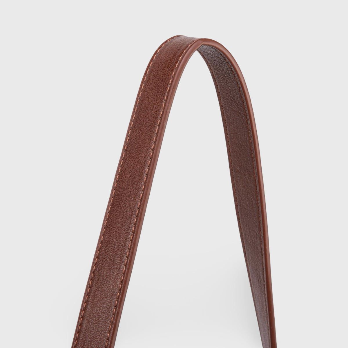 Soft Volume Leather Bag — Brown Canvas — 18 |oriona-color:Brown Canvas|