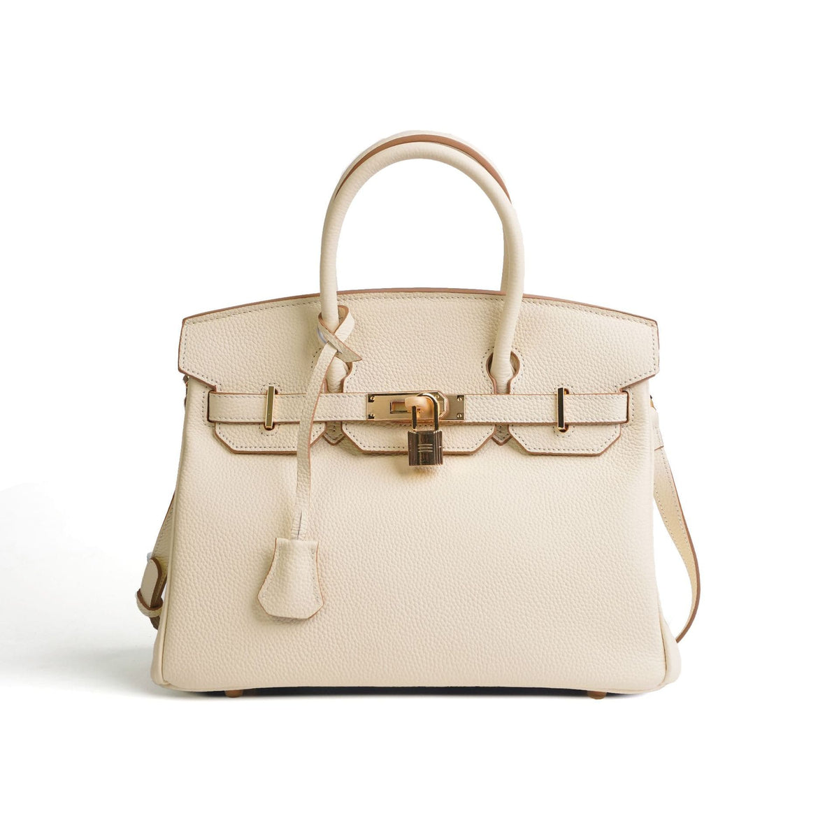 Leather bag — Milk White — 1 |oriona-color:Milk White|oriona-variant:Milk White / Gold-tone|