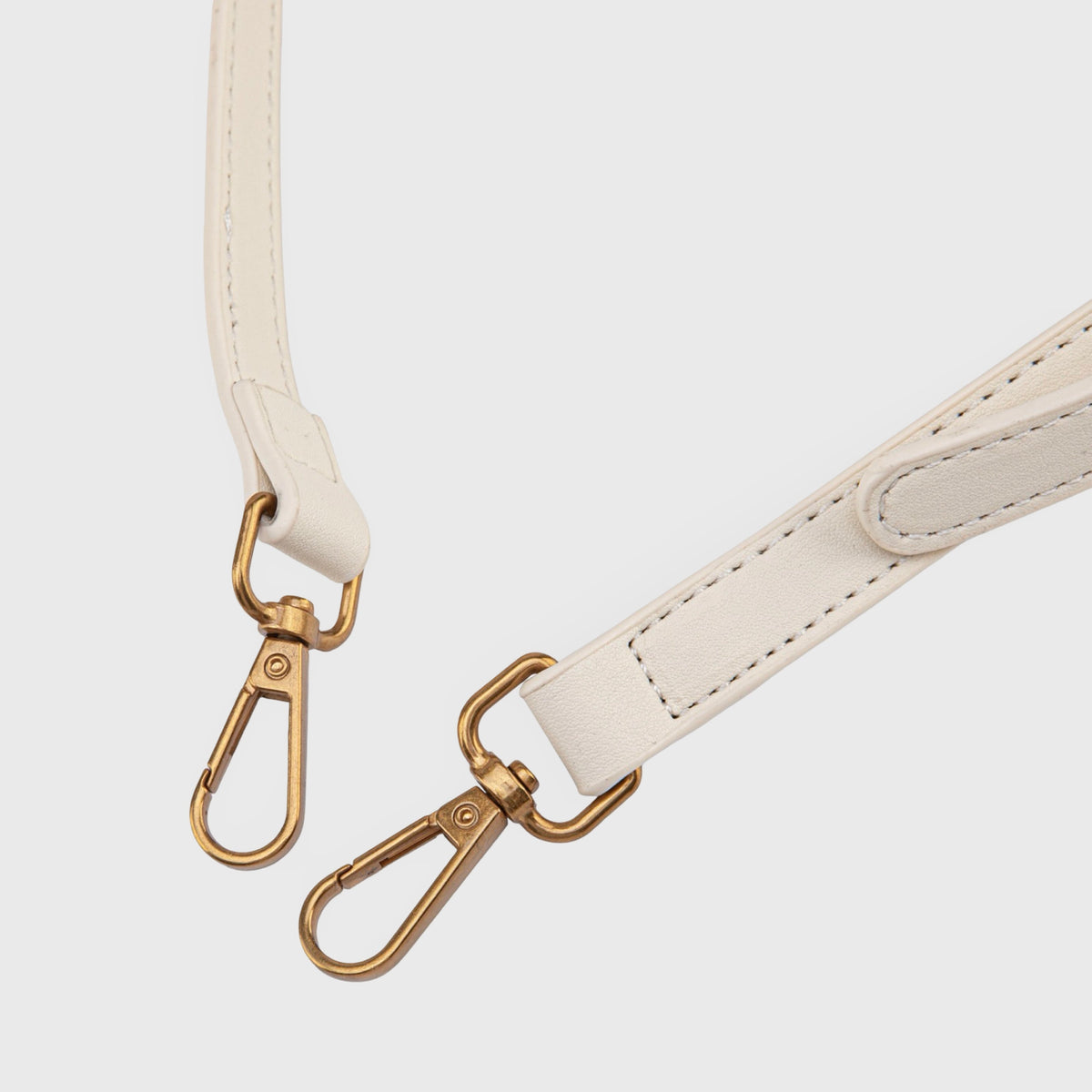 Compact shape leather bag — White — 13 |oriona-color:White|