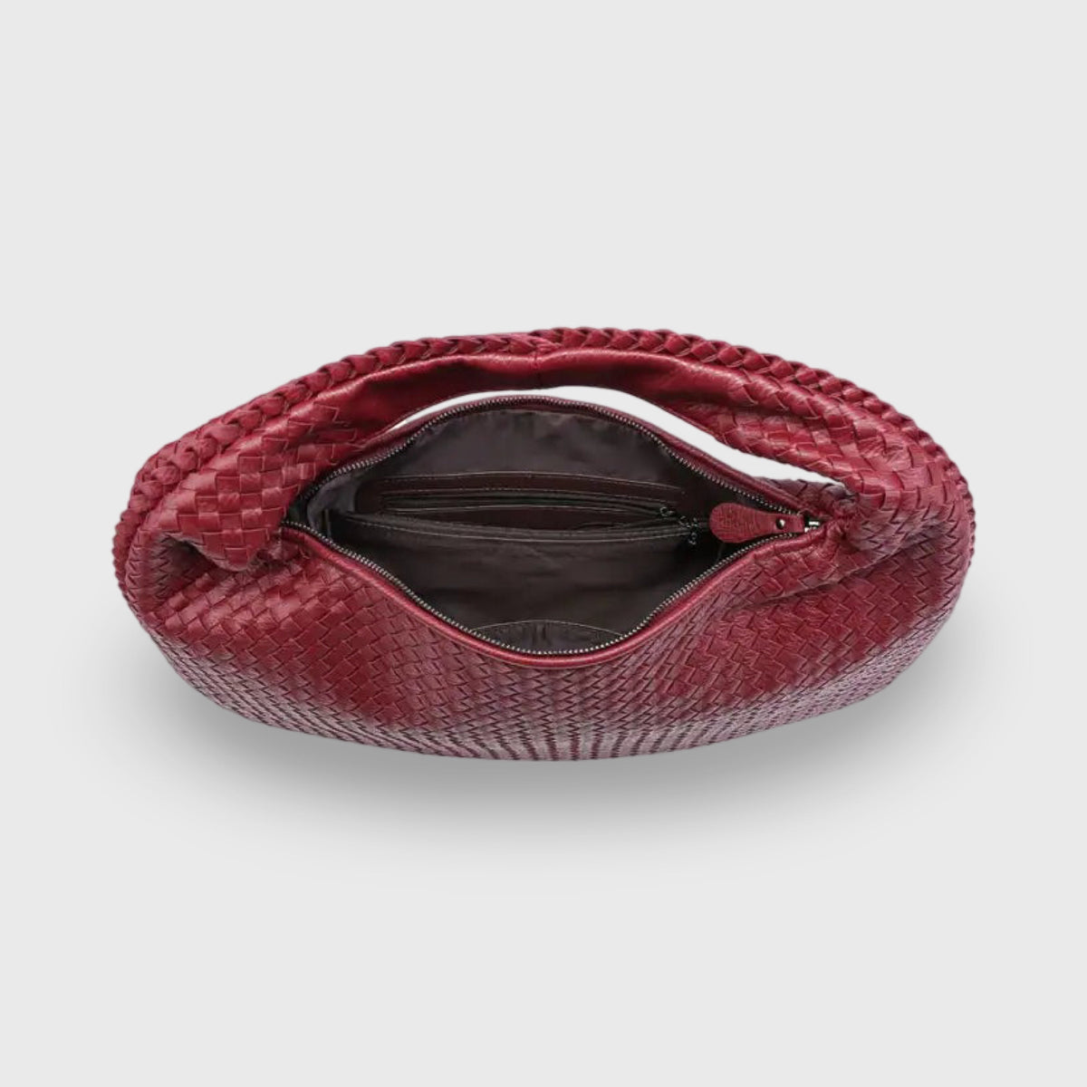 Clean Line Woven Bag — Red — 2 |oriona-color:Red|