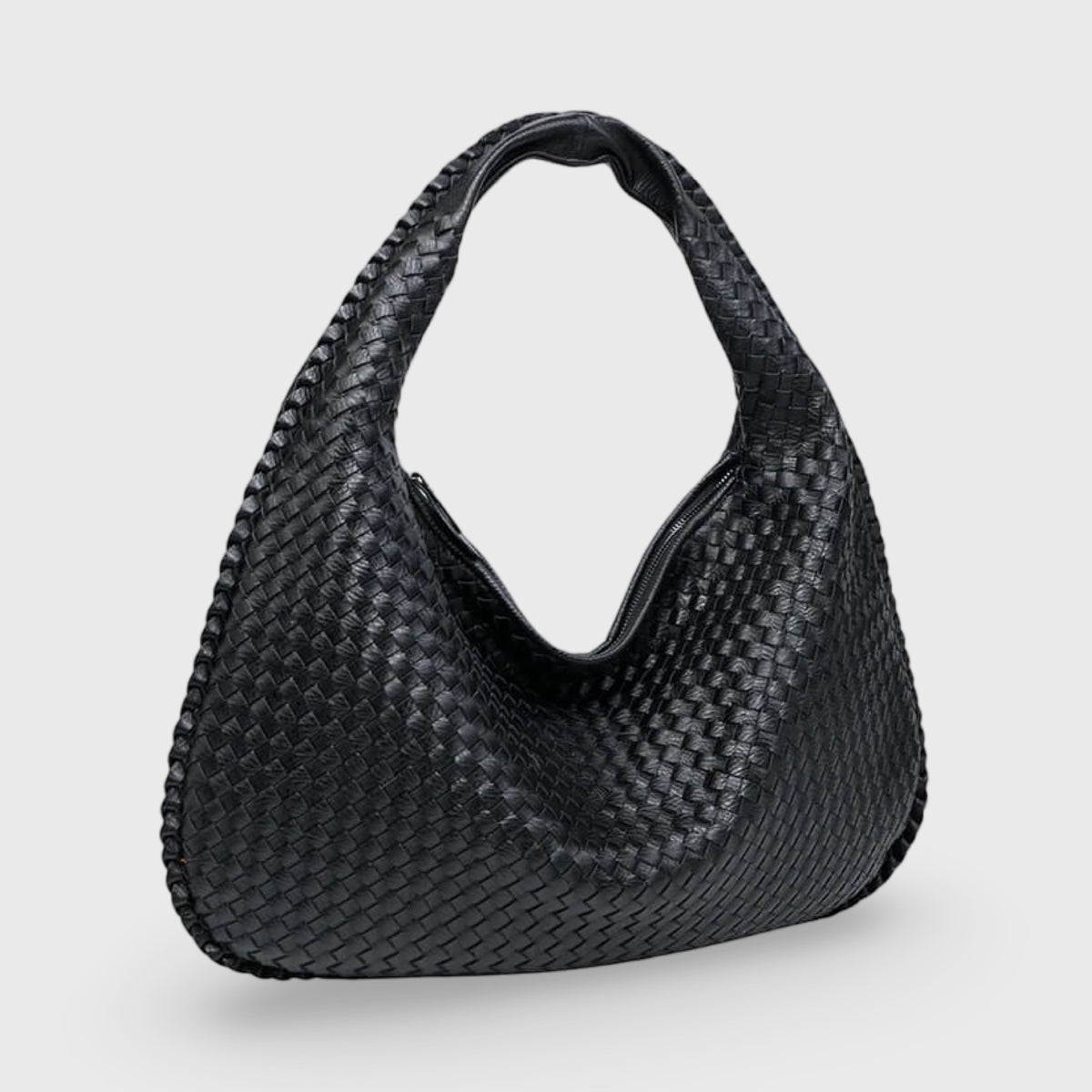 Clean Line Woven Bag — Black — 1 |oriona-color:Black|