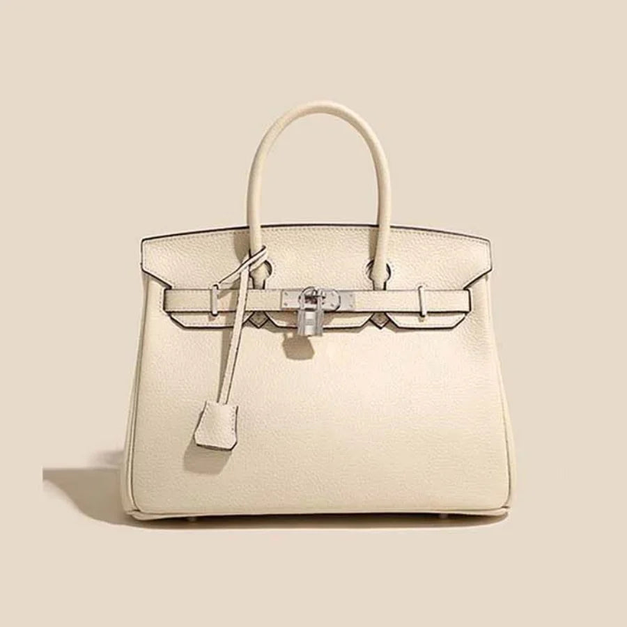 Leather bag — Milk White — 1 |oriona-color:Milk White|oriona-variant:Milk White / Silver-tone|