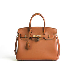 Leather bag — Caramel — 1 |oriona-color:Caramel|oriona-variant:Caramel / Gold-tone|