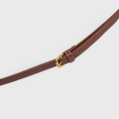 Soft Volume Leather Bag — Brown Canvas — 16 |oriona-color:Brown Canvas|