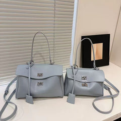 Modern Cut Shoulder Bag — Blue — 2 |oriona-color:Blue|