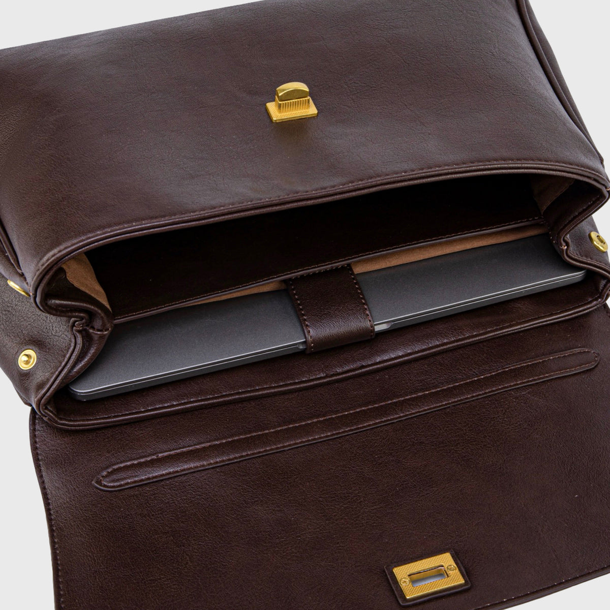 Laptop Bag — Coffee — 2 |oriona-color:Coffee|