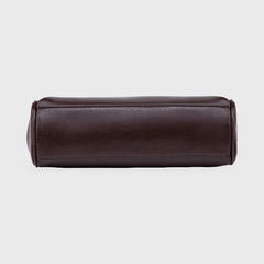 Compact shape leather bag — Coffee — 23 |oriona-color:Coffee|
