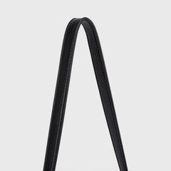 Compact shape leather bag — Black — 20 |oriona-color:Black|