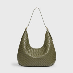 Woven Bag Feminine Line — Olive Green — 1 |oriona-color:Olive Green|
