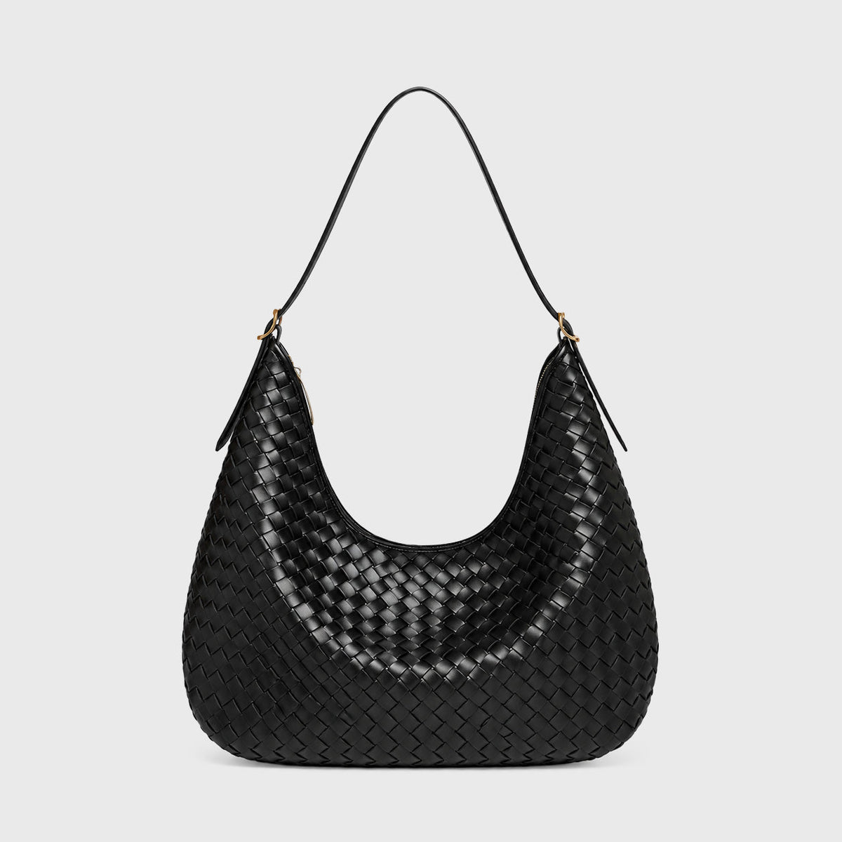 Woven Bag Feminine Line — Black — 1 |oriona-color:Black|