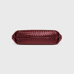 Woven Bag Feminine Line — Burgundy — 4 |oriona-color:Burgundy|