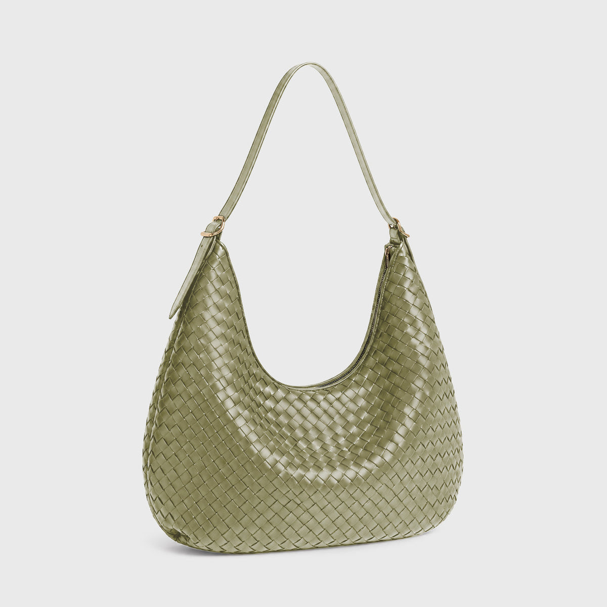 Woven Bag Feminine Line — Sage — 2 |oriona-color:Sage|