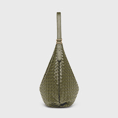 Woven Bag Feminine Line — Olive Green — 3 |oriona-color:Olive Green|