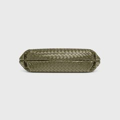 Woven Bag Feminine Line — Olive Green — 4 |oriona-color:Olive Green|