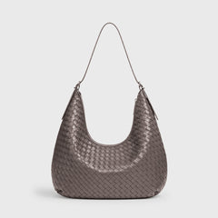 Woven Bag Feminine Line — Stone — 1 |oriona-color:Stone|