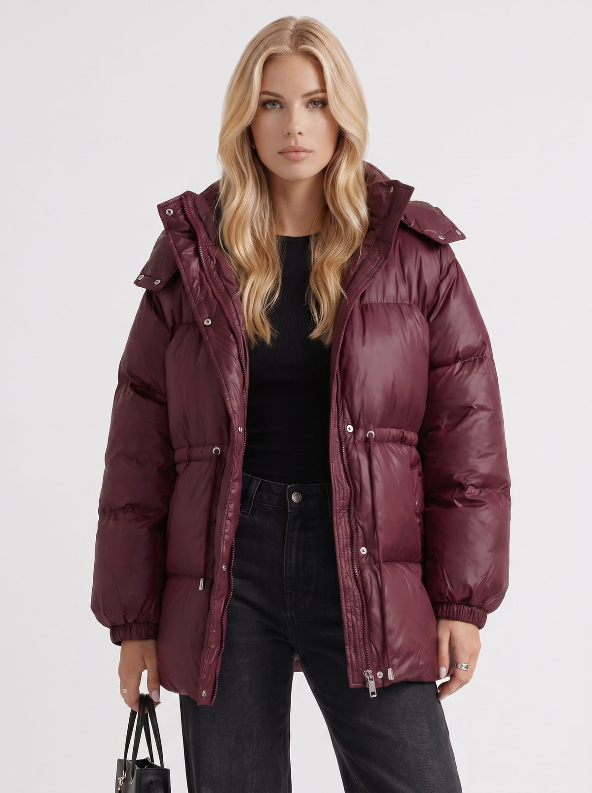 Padded Jacket Contemporary Edition — Burgundy