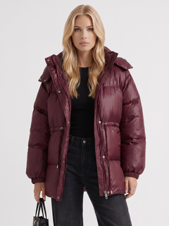 Padded Jacket Contemporary Edition — Burgundy