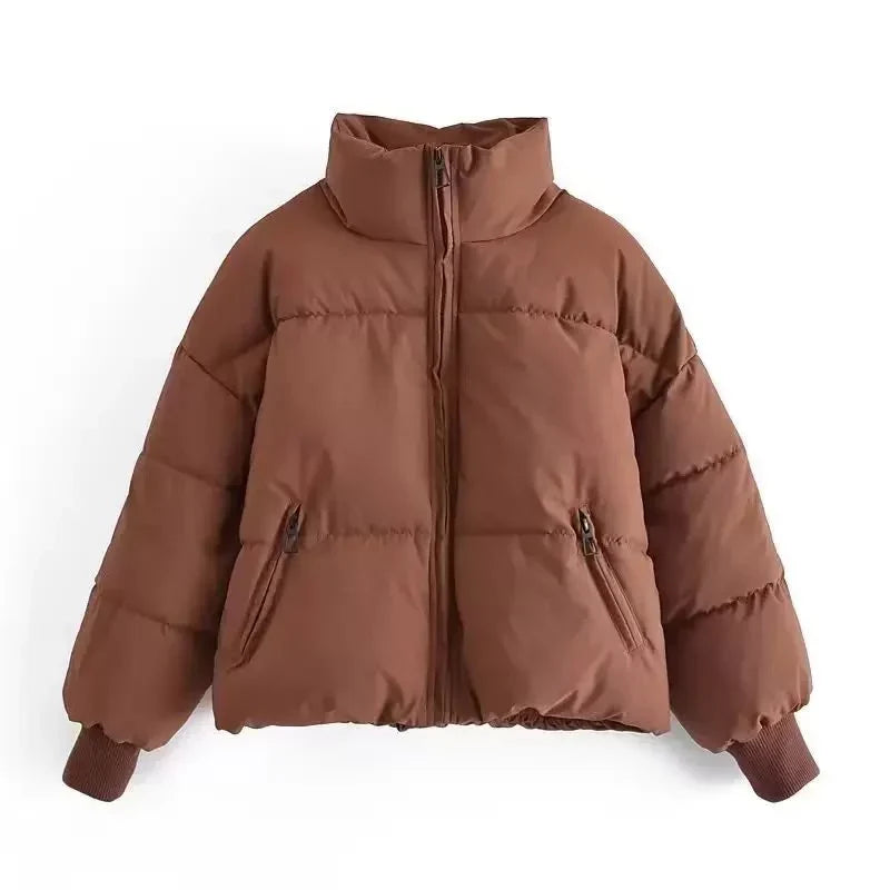 Padded Jacket Modern Profile 98 — Brown