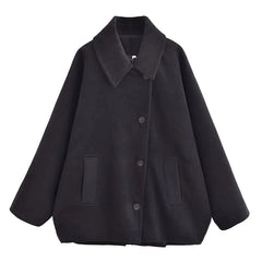 Refined Silhouette Structured Jacket — Black