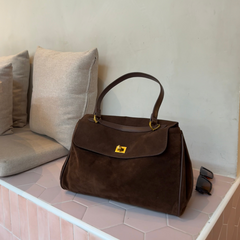 Shoulder Bag — Dark Brown — 6 |oriona-color:Dark Brown|