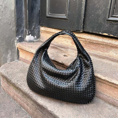 Clean Line Woven Bag — Black — 3 |oriona-color:Black|