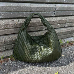 Clean Line Woven Bag — Green — 5 |oriona-color:Green|