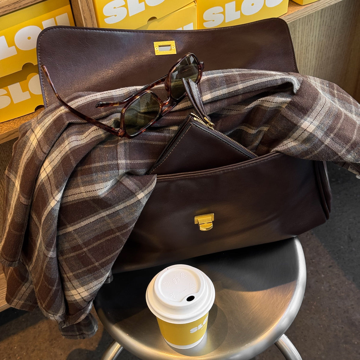 Laptop Bag — Coffee — 5 |oriona-color:Coffee|