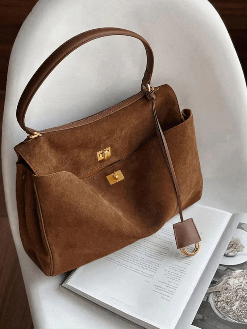 Shoulder Bag — Brown — 2 |oriona-color:Brown|