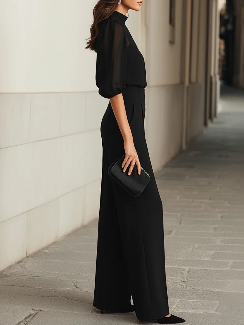 Valentina • Conjunto de tres piezas negro