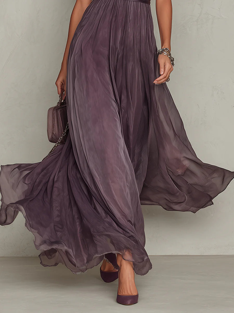 Flavia • Vestido con escote de ojo de cerradura
