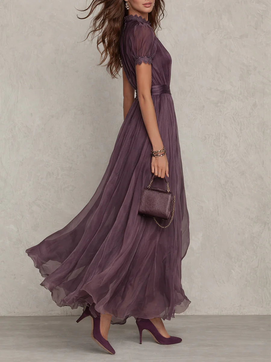 Flavia • Vestido con escote de ojo de cerradura