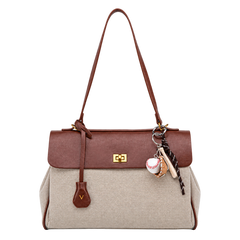 Soft Volume Leather Bag — front view