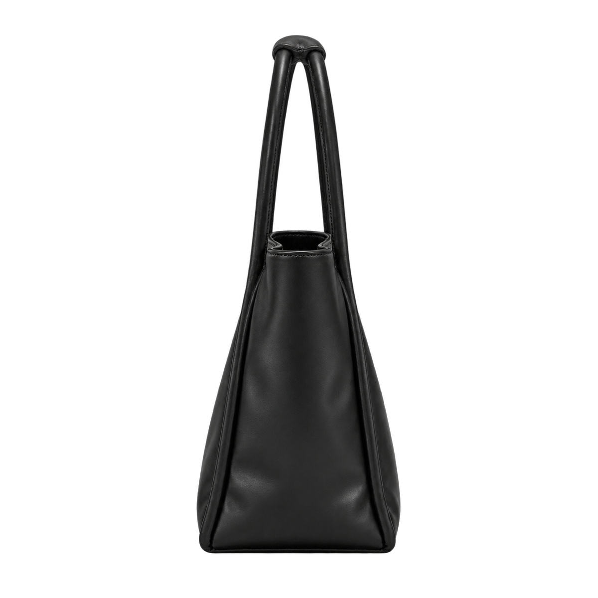 Borsa tote da lavoro con tasca imbottita per PC — vista lateral