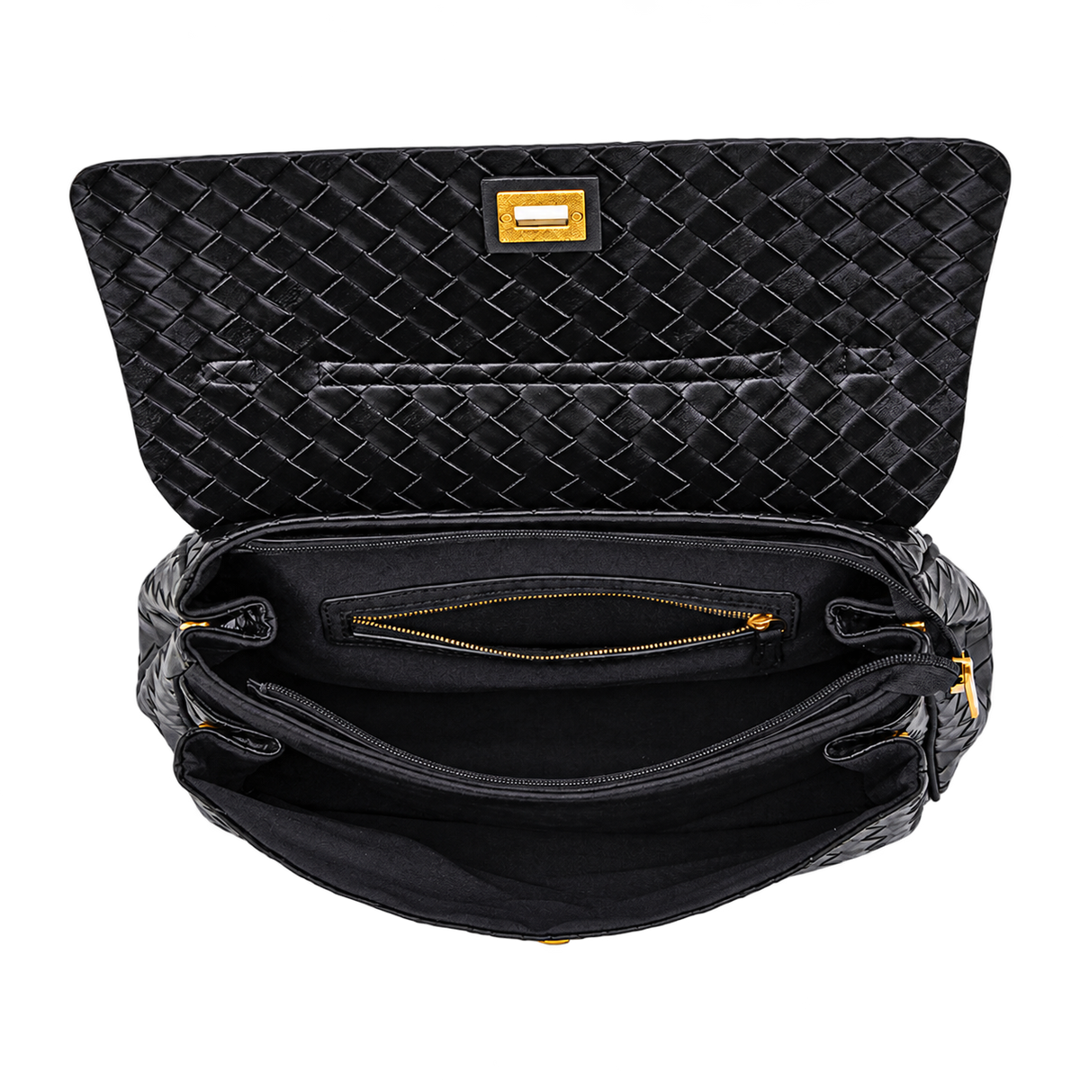 Ciara Vintage Black Woven — 5 open |oriona-color:Black Woven|