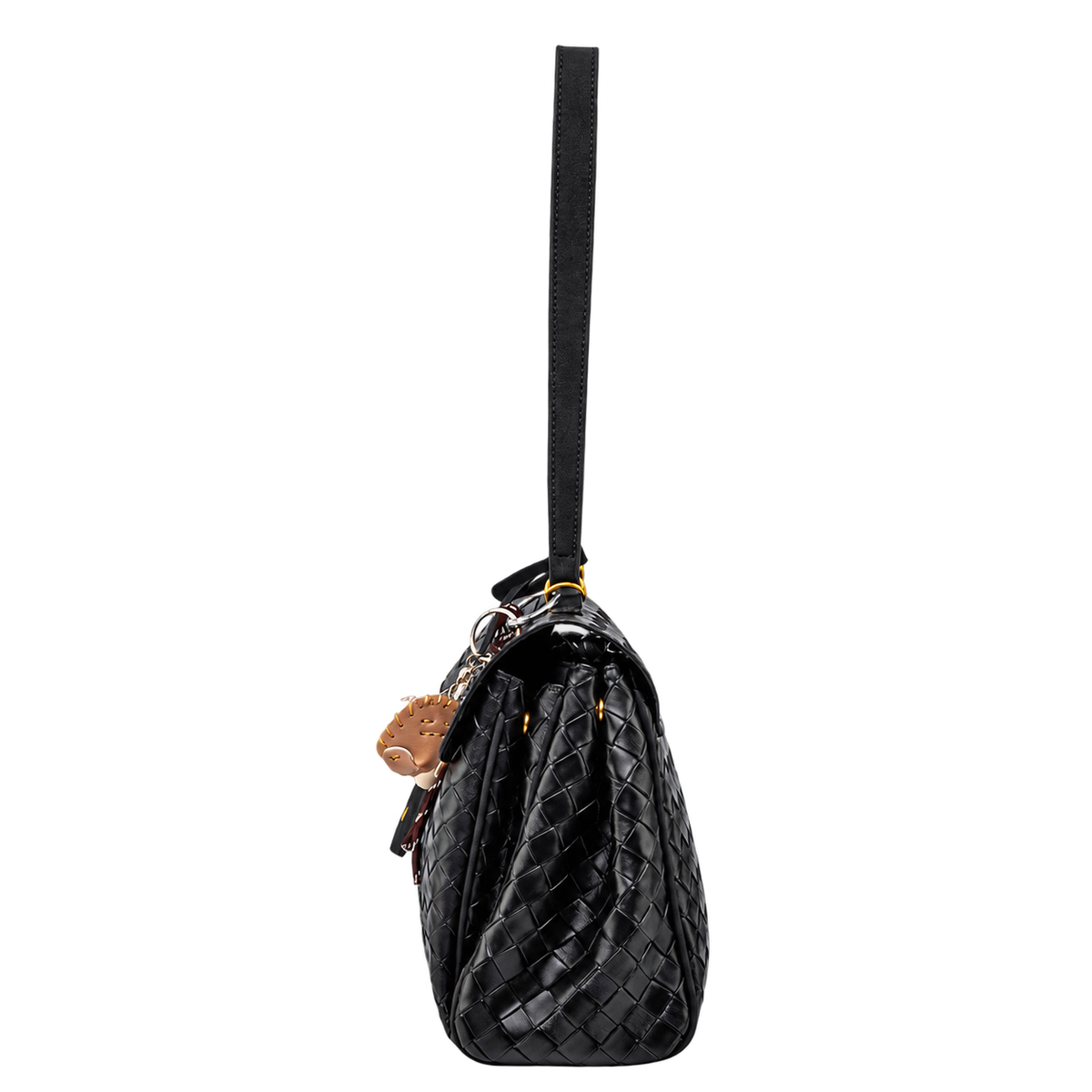 Ciara Vintage Black Woven — vista laterale |oriona-color:Black Woven|