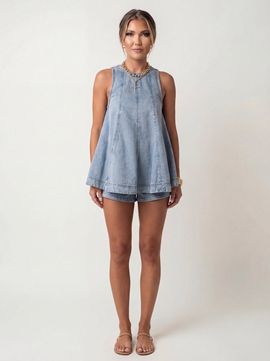 Amaya • Conjunto vaquero en dos piezas