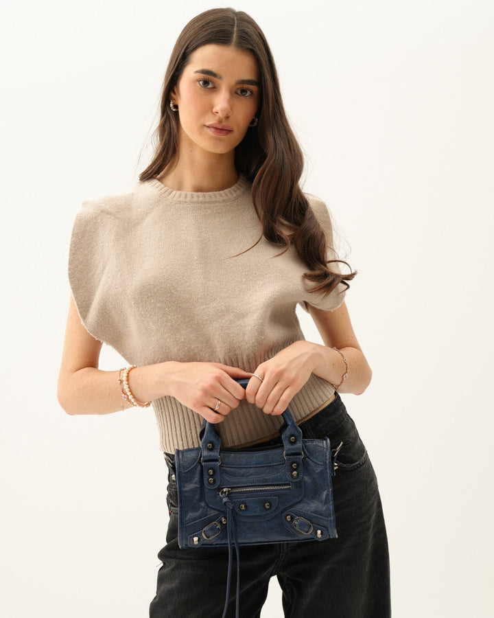 City mini bag - Navy blue — image 1