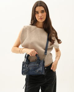Borsa It Girl piccola - Blu navy — immagine 3