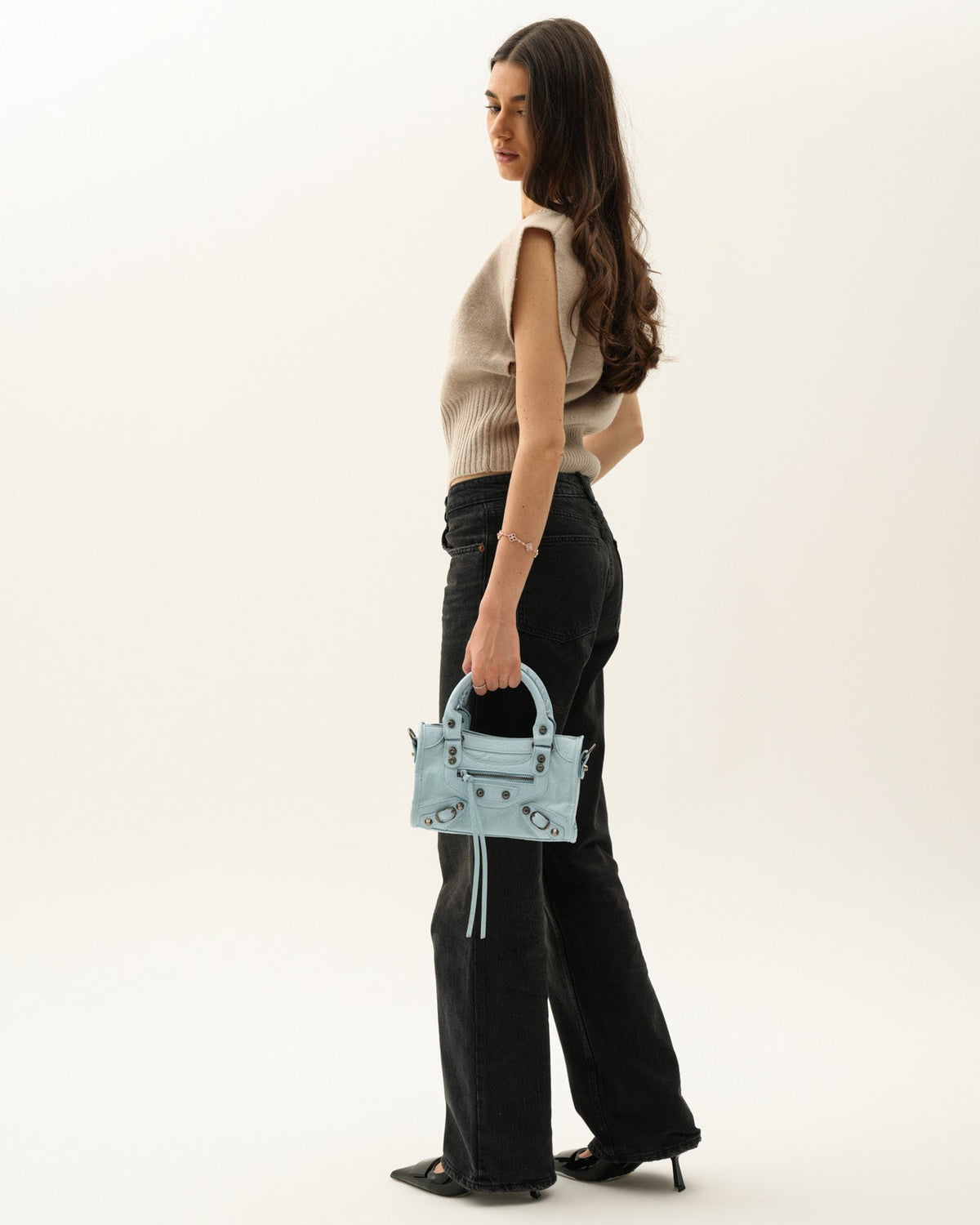 Borsa It Girl piccola - Azzurro baby — immagine 3