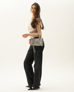 Borsa It Girl piccola - Grigio chiaro — immagine 3