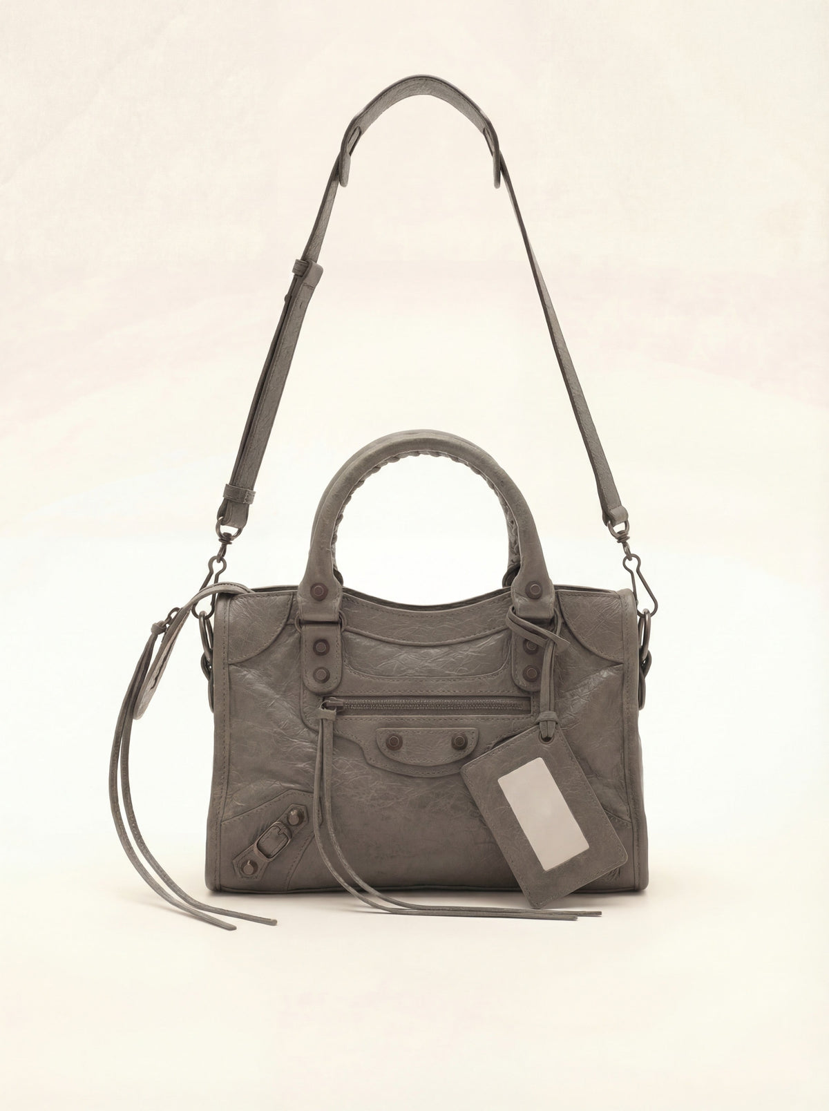 Borsa It Girl piccola - Grigio scuro — immagine 2