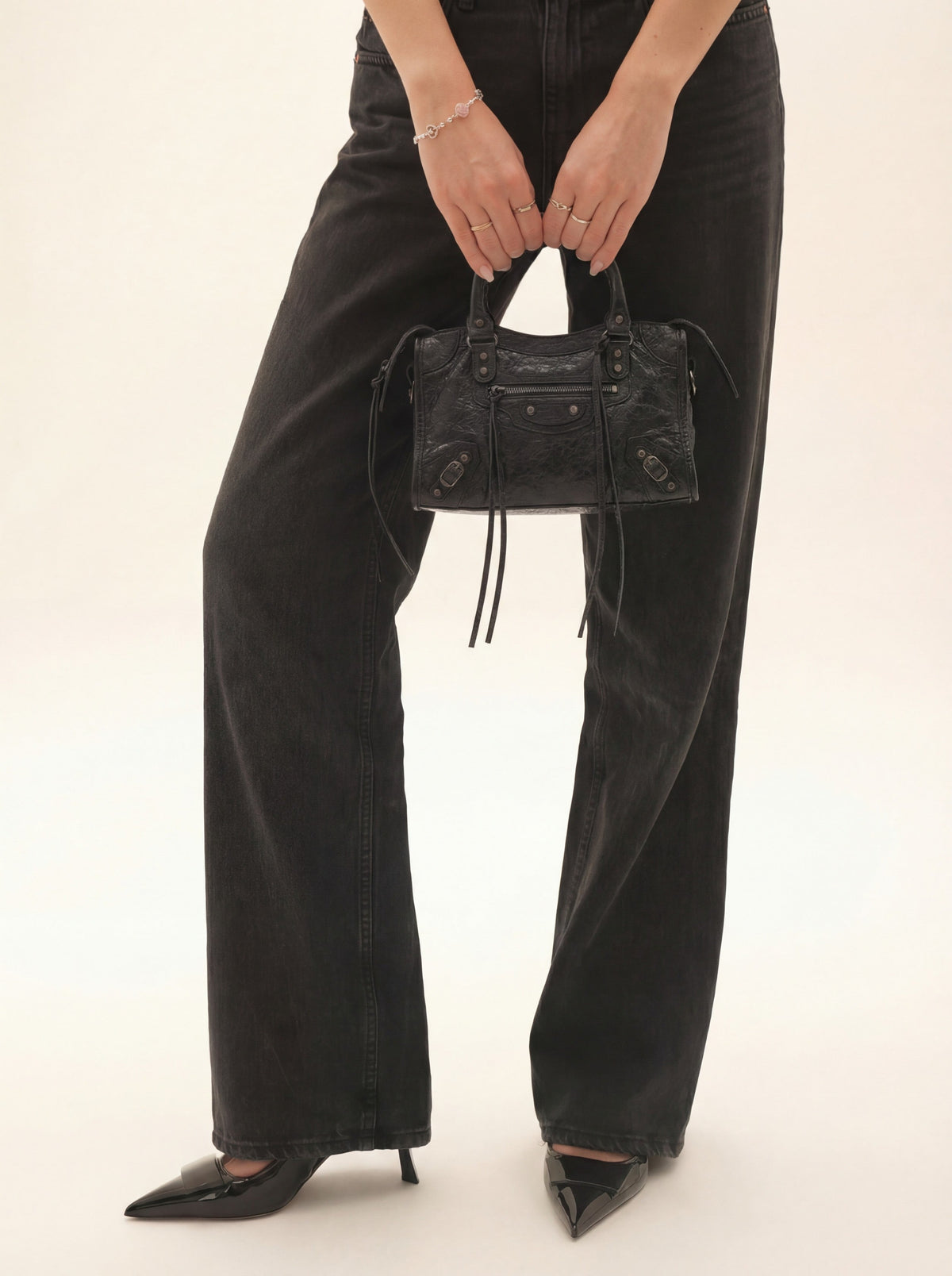 Borsa It Girl piccola - Nera — immagine 5