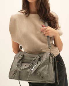 Borsa It Girl grande - Grigio scuro — immagine 4