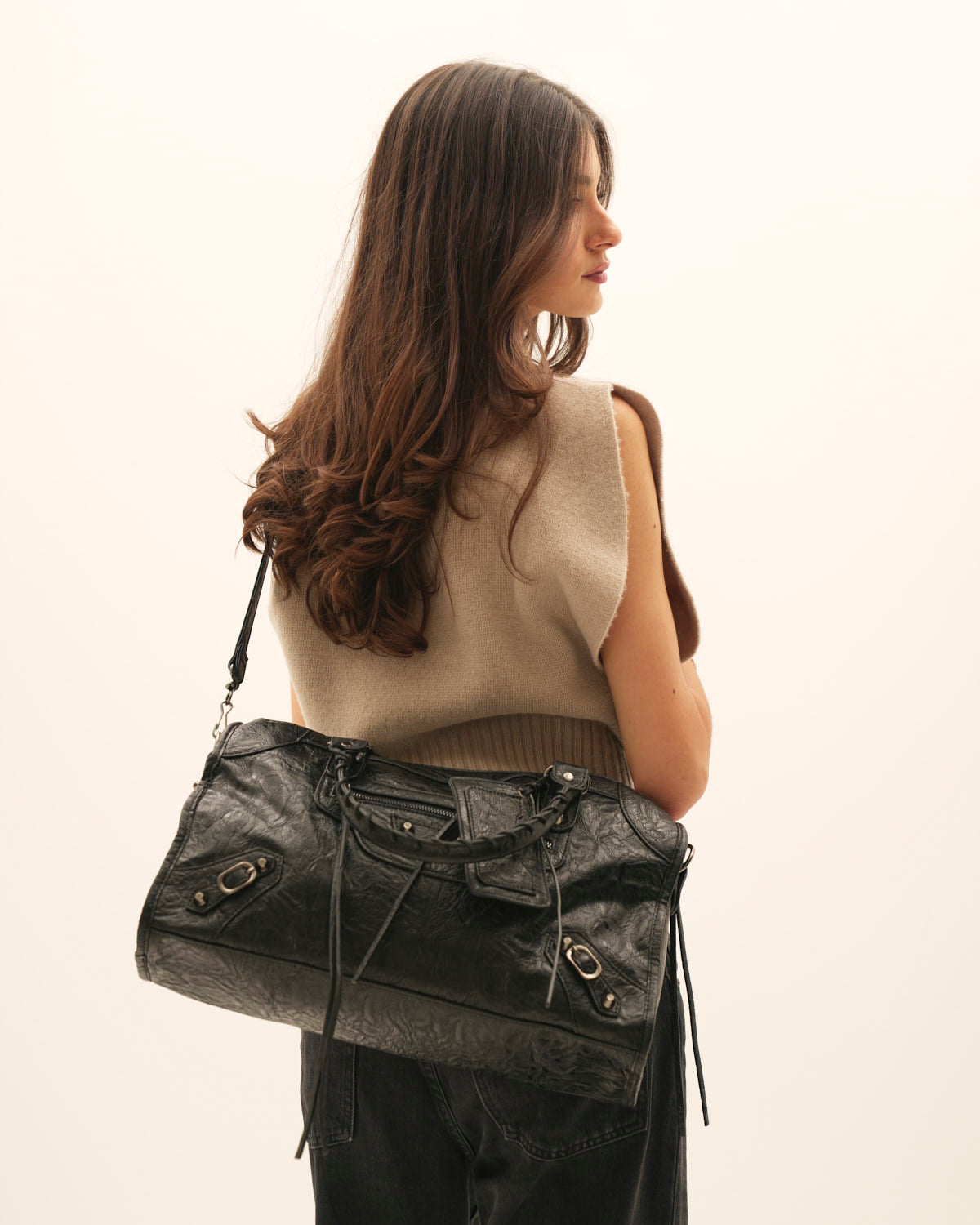 Borsa It Girl grande - Nera — immagine 6