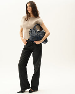 Borsa It Girl media - Blu navy — immagine 3