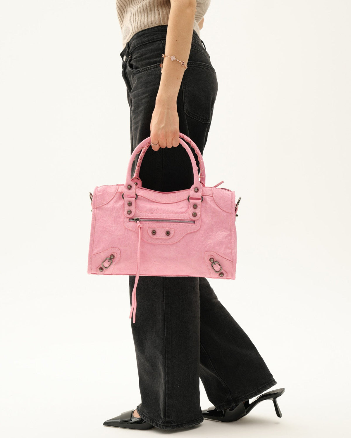 Borsa It Girl media - Rosa baby — immagine 6