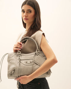 Borsa It Girl media - Grigio chiaro — immagine 3