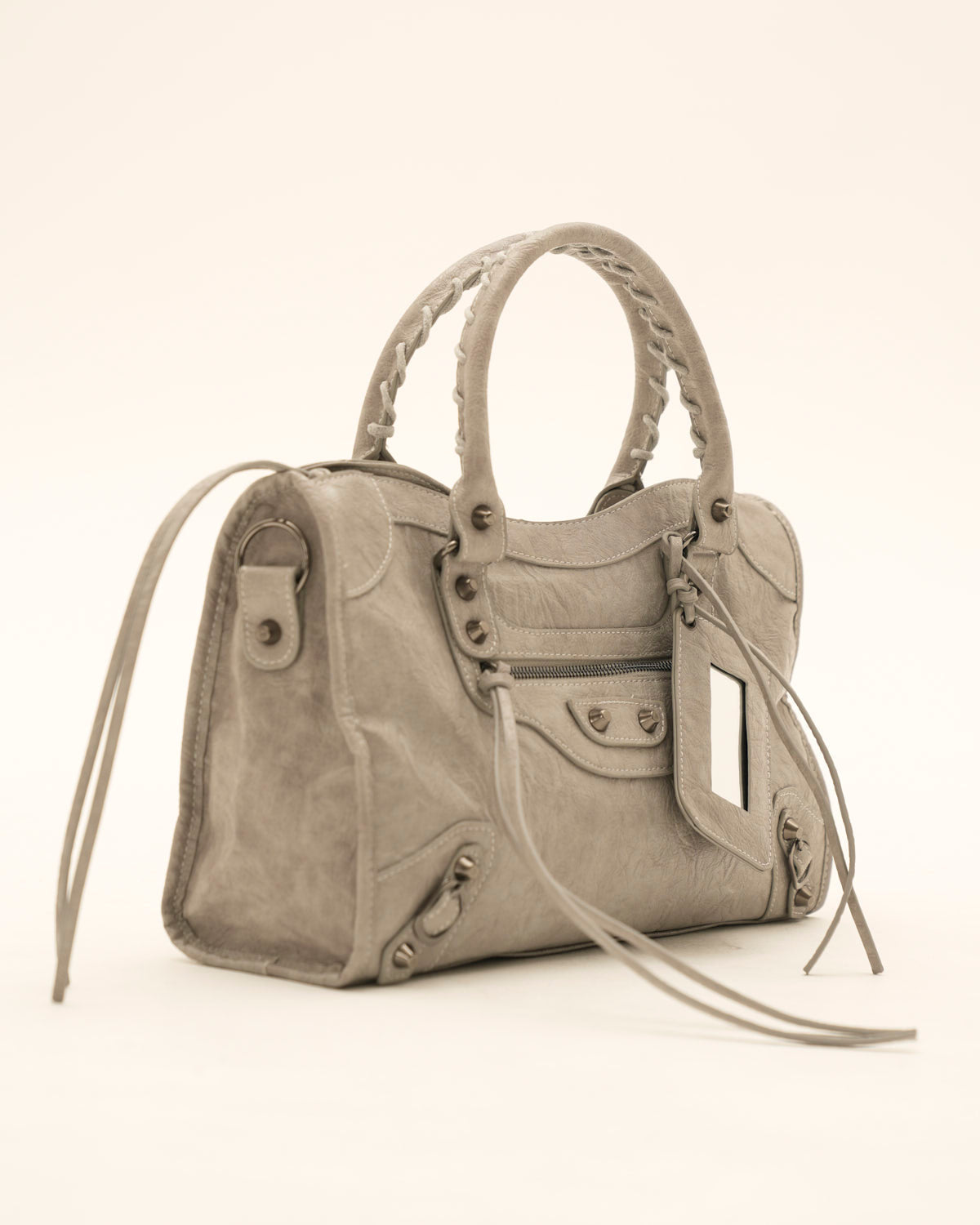 Borsa It Girl media - Grigio chiaro — immagine 4